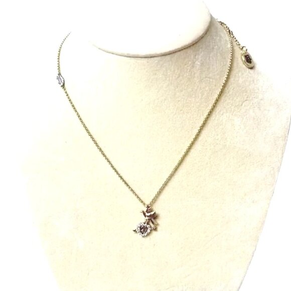 RARE Y2K Juicy Couture PEACE, LOVE BIRD Necklace w/Box - Picture 11 of 11